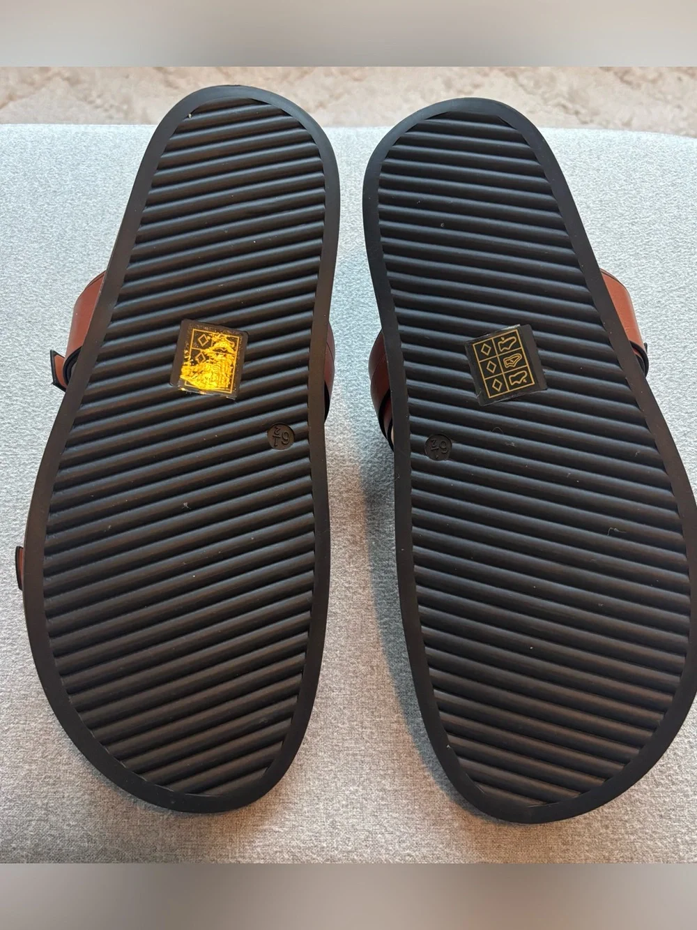 Jason Wu Rhonda Slides Tan Sandals